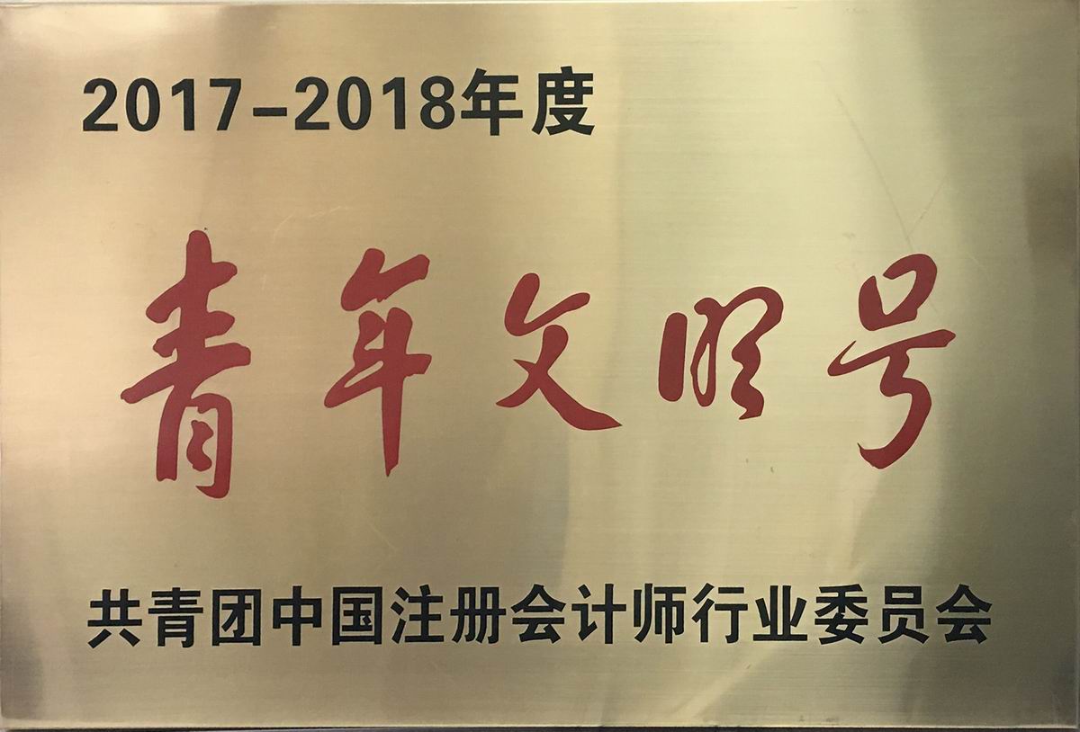 2017-2018年度全國注冊會計師行業“青年文明號”