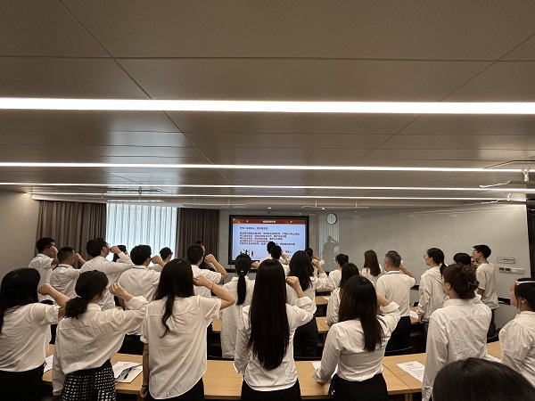 誠信為基，專業(yè)為本—四川中砝開展誠信宣誓活動